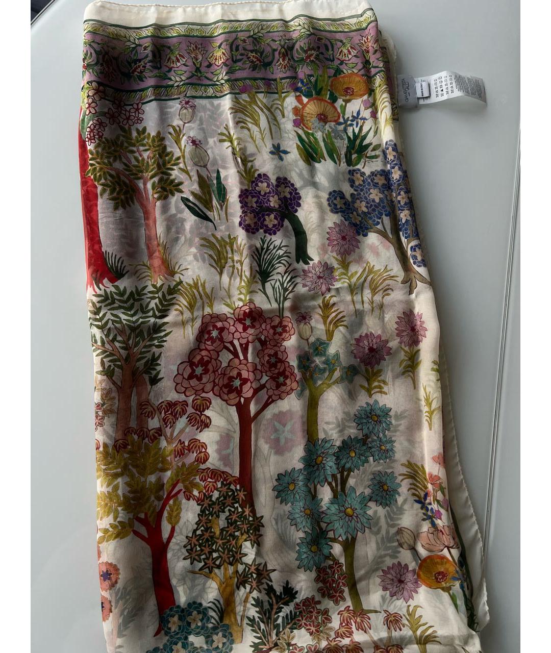 GIAMBATTISTA VALLI Мульти шелковый платок, фото 2