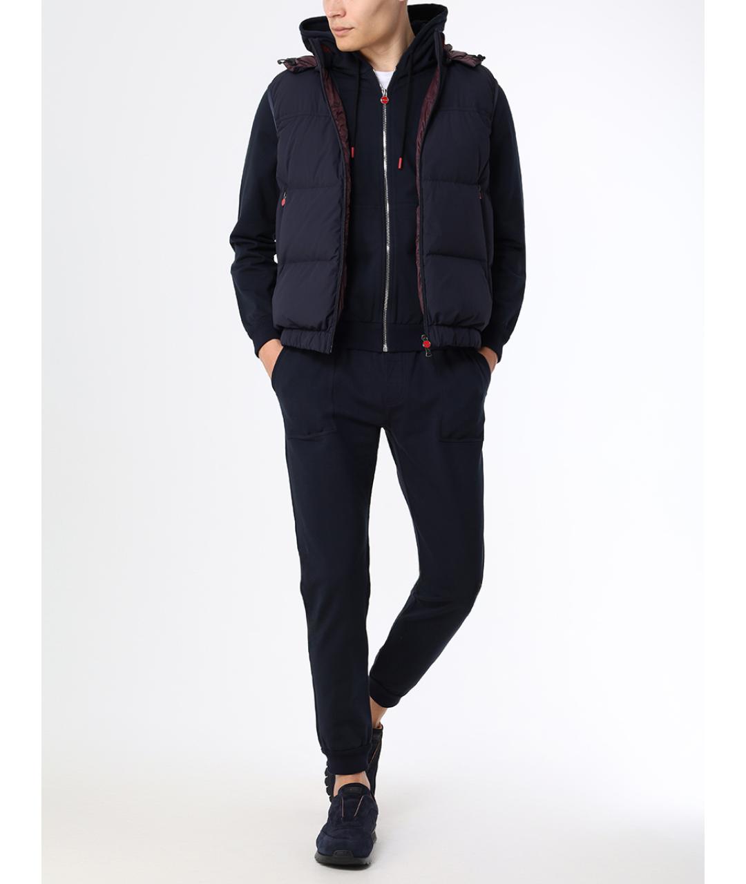 KITON Синий спортивный костюм, фото 2