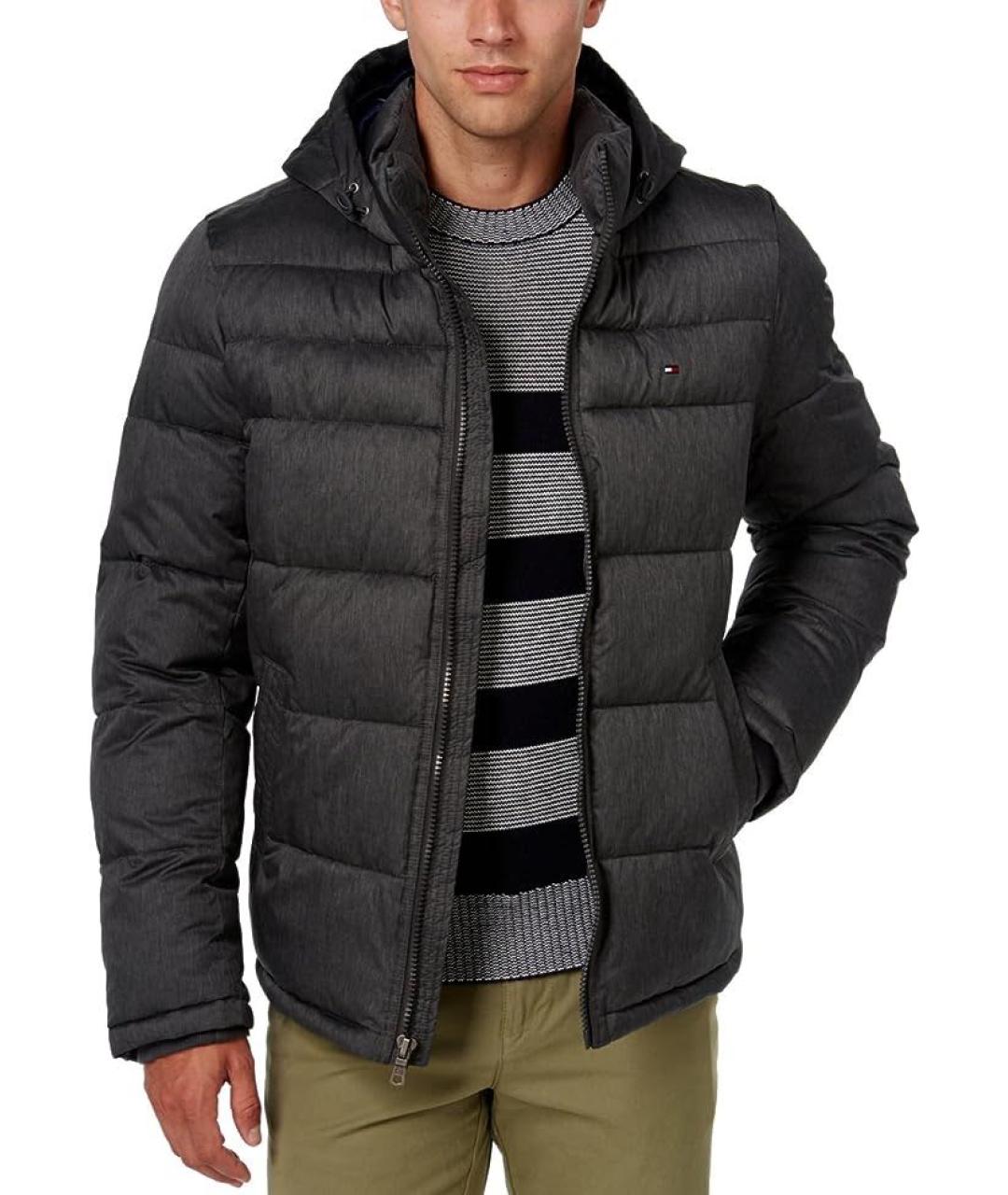 TOMMY HILFIGER Серый пуховик, фото 3