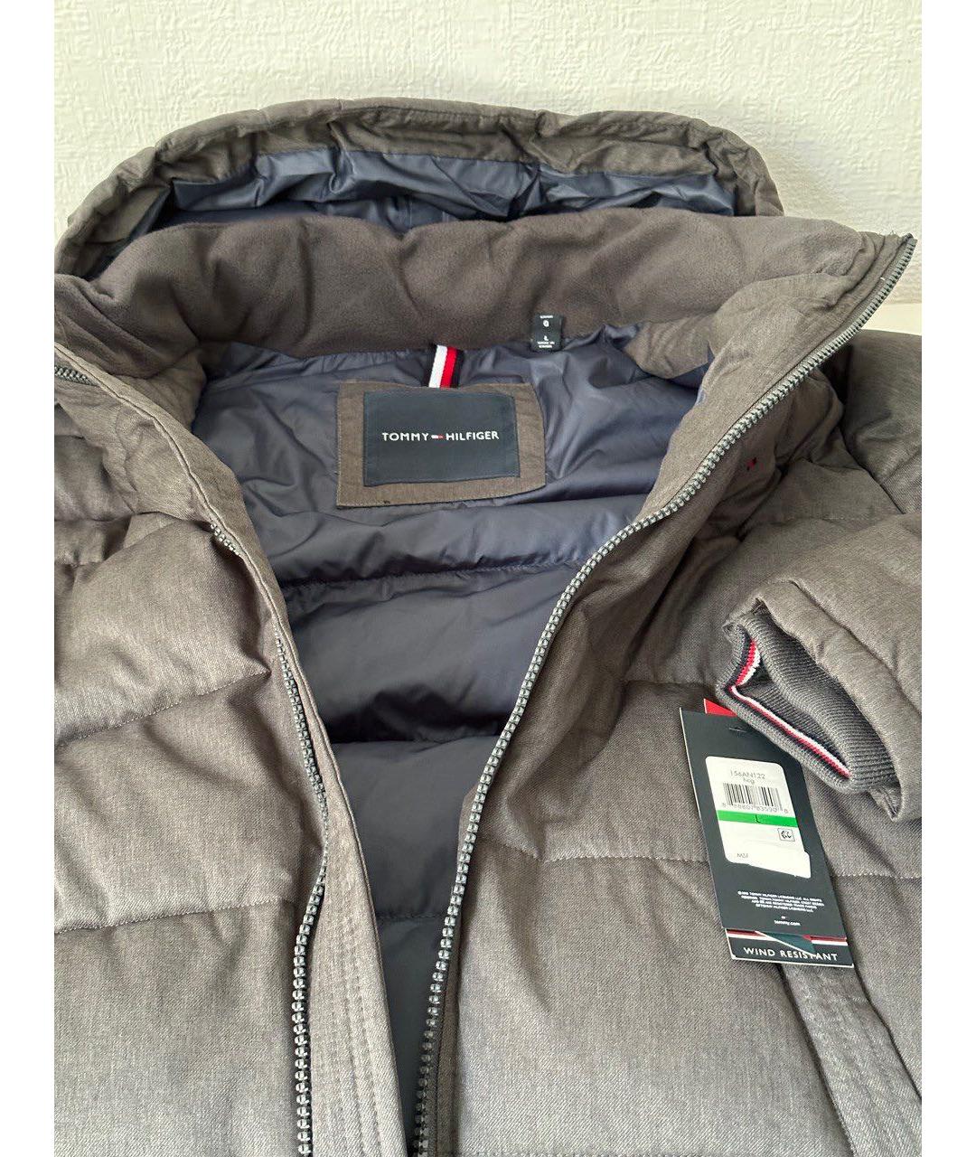 TOMMY HILFIGER Серый пуховик, фото 6