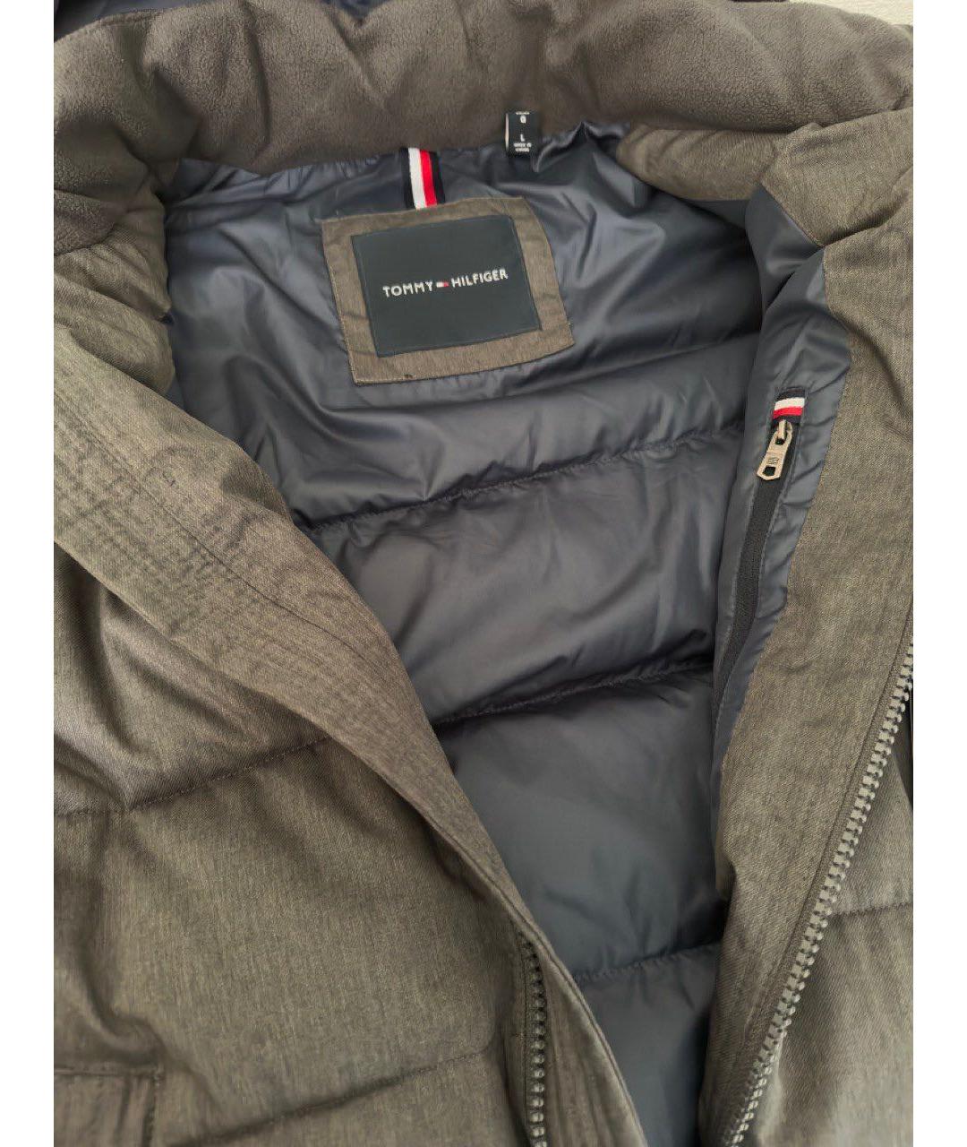 TOMMY HILFIGER Серый пуховик, фото 8