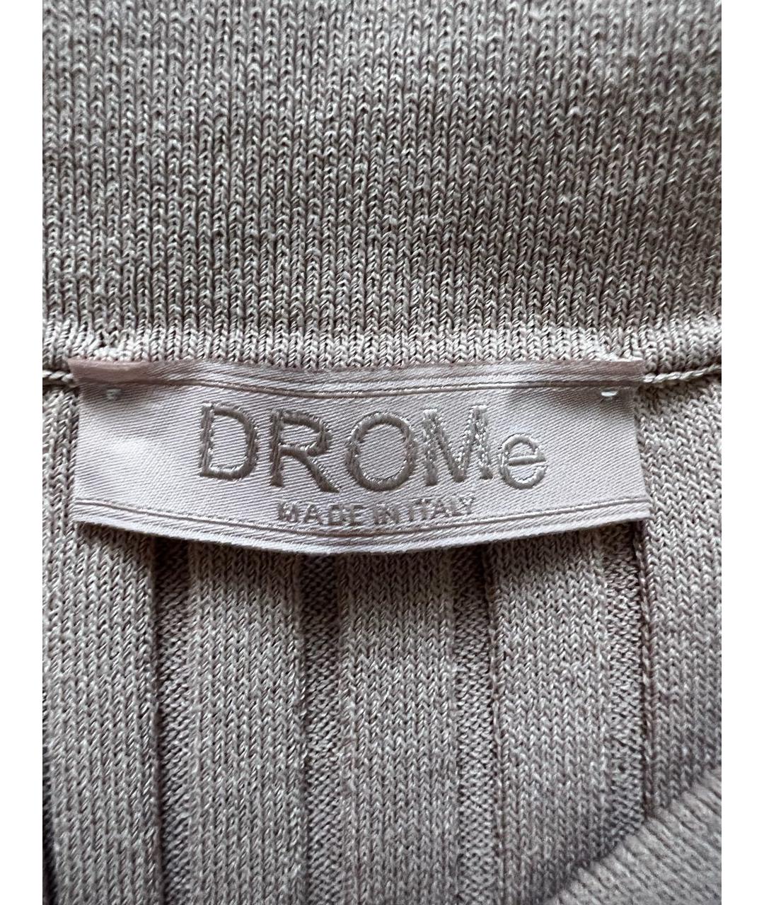 DROME Бежевый вискозный джемпер / свитер, фото 4