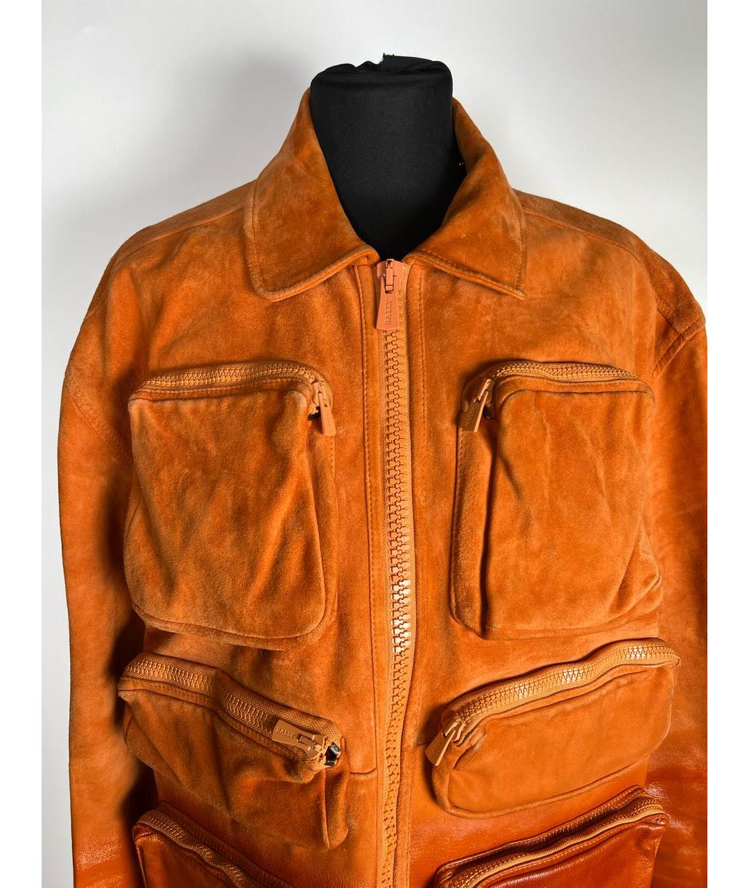 BALLY Оранжевая куртка, фото 3