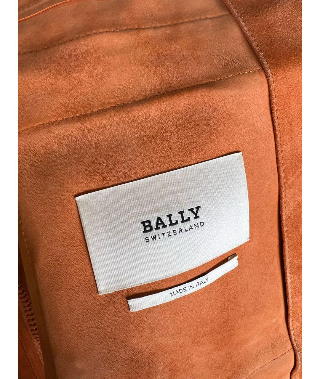 BALLY Оранжевая куртка, фото 7