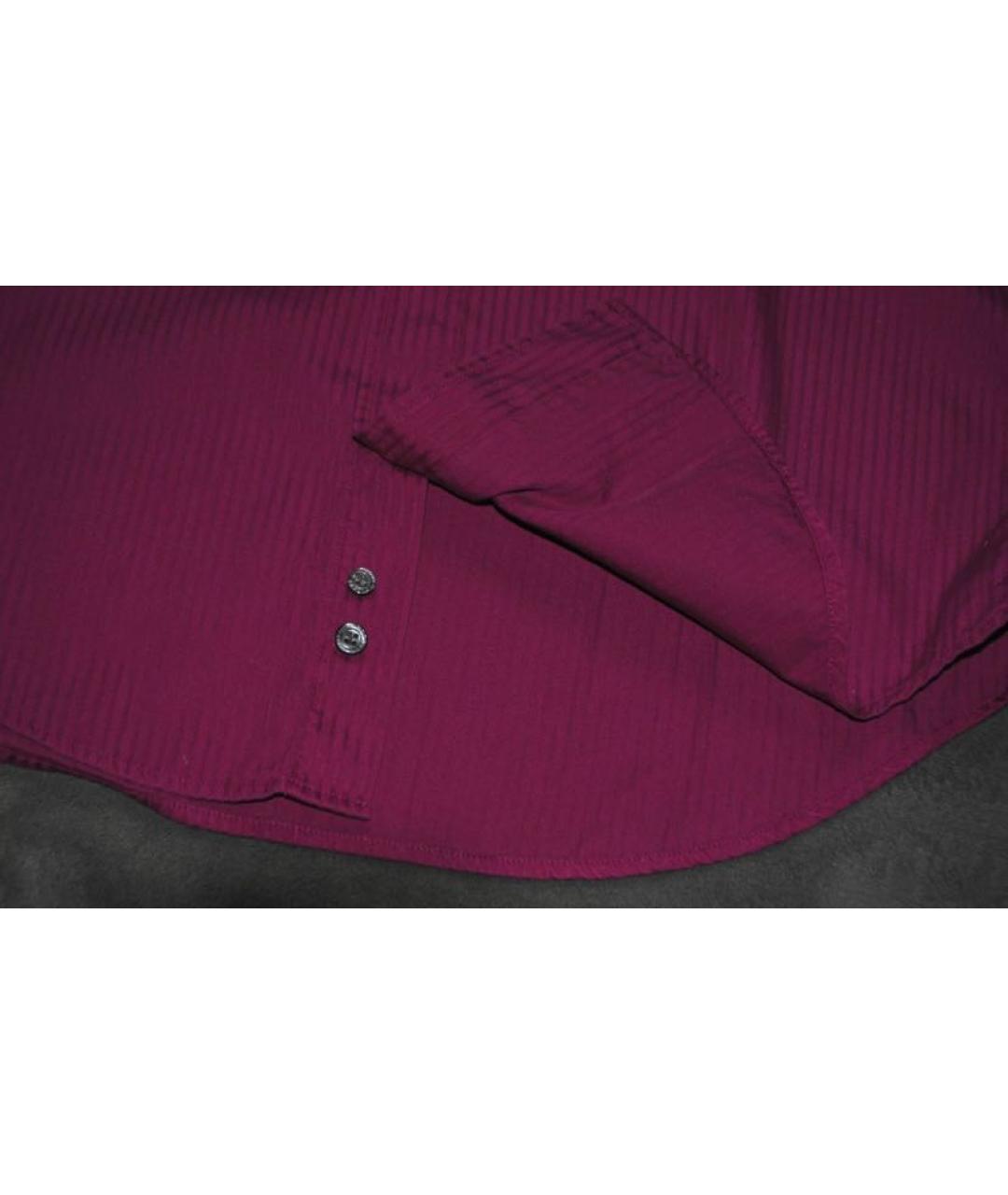 VERSACE COLLECTION Розовая хлопковая кэжуал рубашка, фото 2
