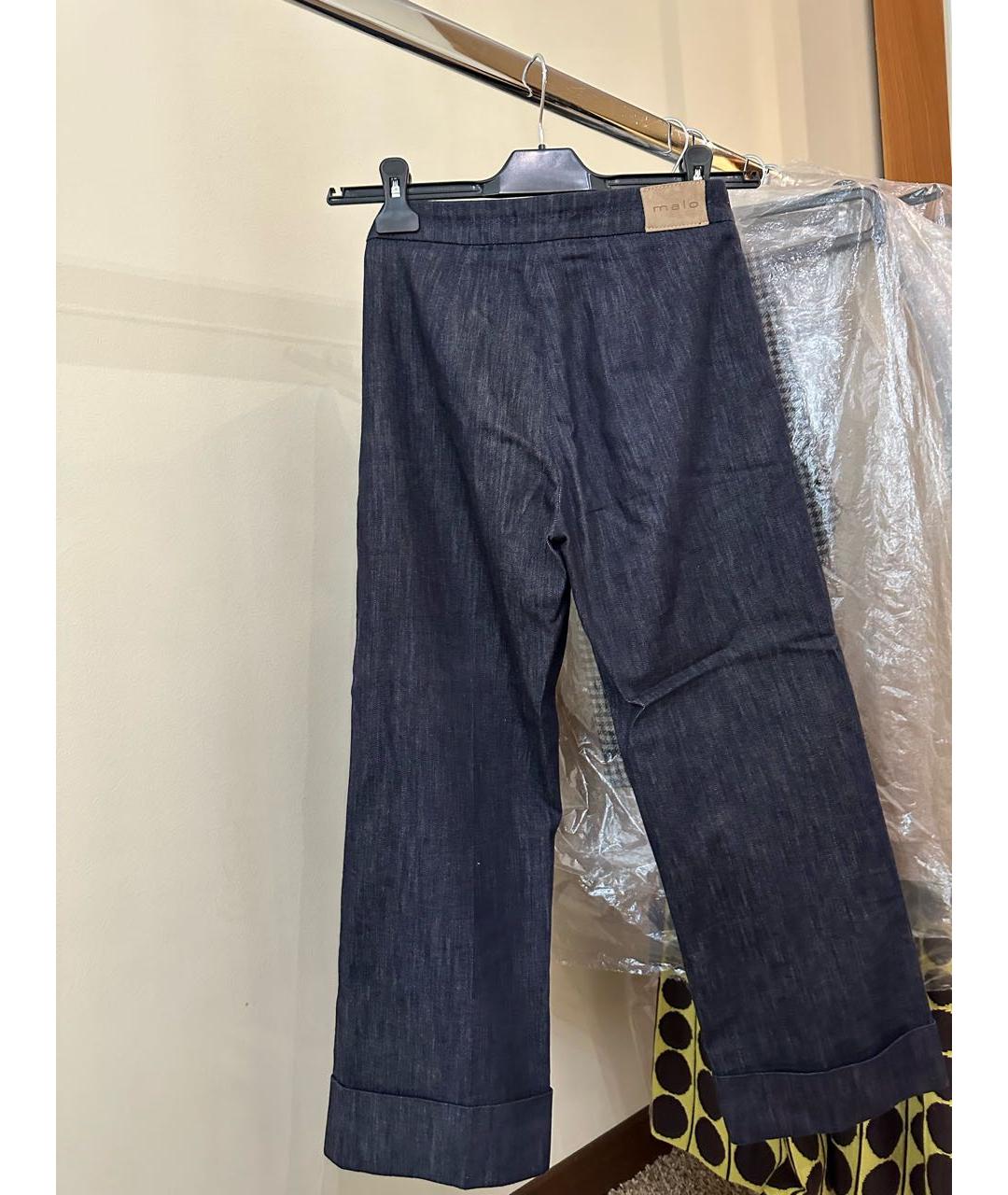 MALO Темно-синие прямые джинсы, фото 2