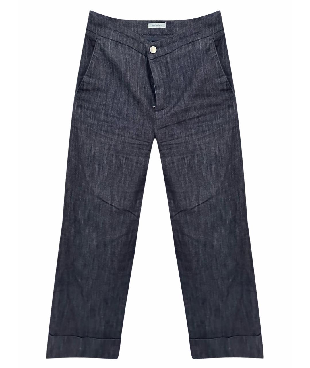 MALO Темно-синие прямые джинсы, фото 1