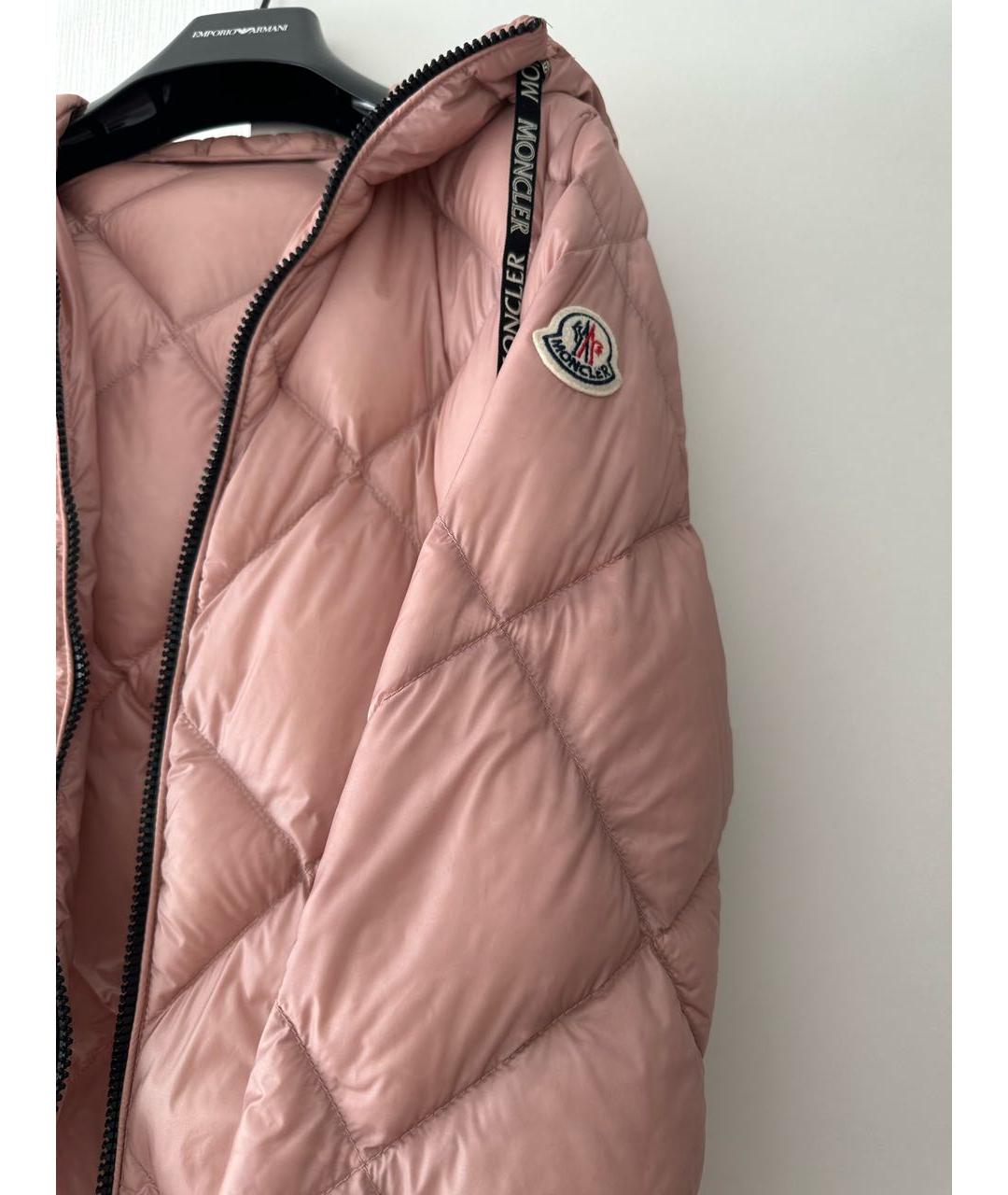 MONCLER Розовая куртка, фото 2