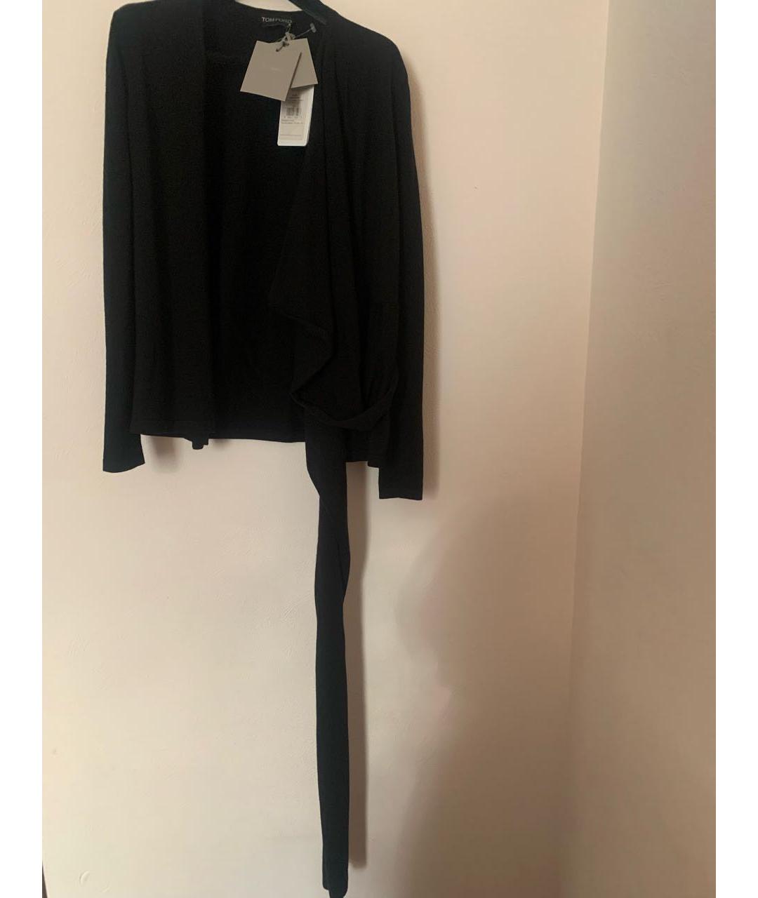 TOM FORD Черный кашемировый кардиган, фото 3