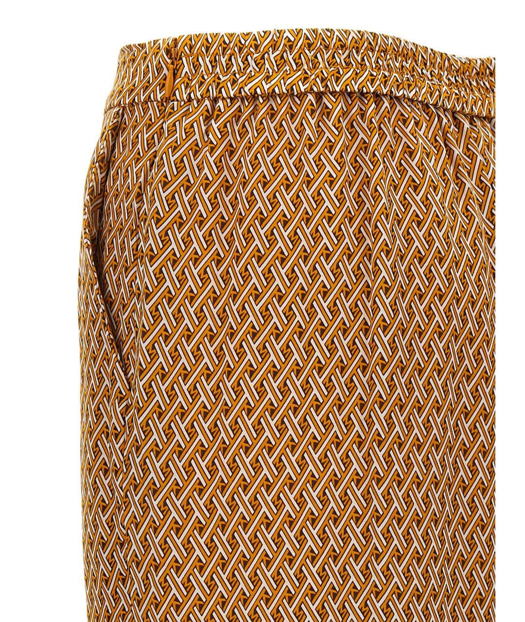 MICHAEL KORS Мульти вискозные брюки широкие, фото 4