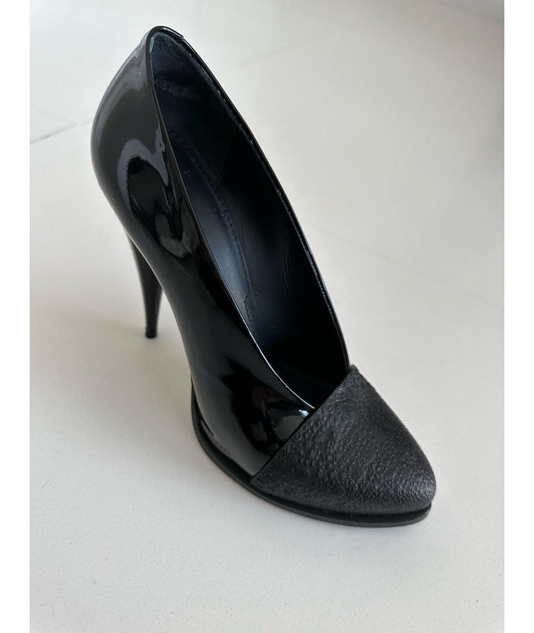 GIVENCHY Черные туфли из лакированной кожи, фото 6