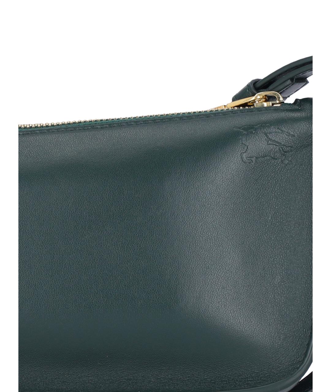 BURBERRY Зеленая сумка через плечо, фото 4