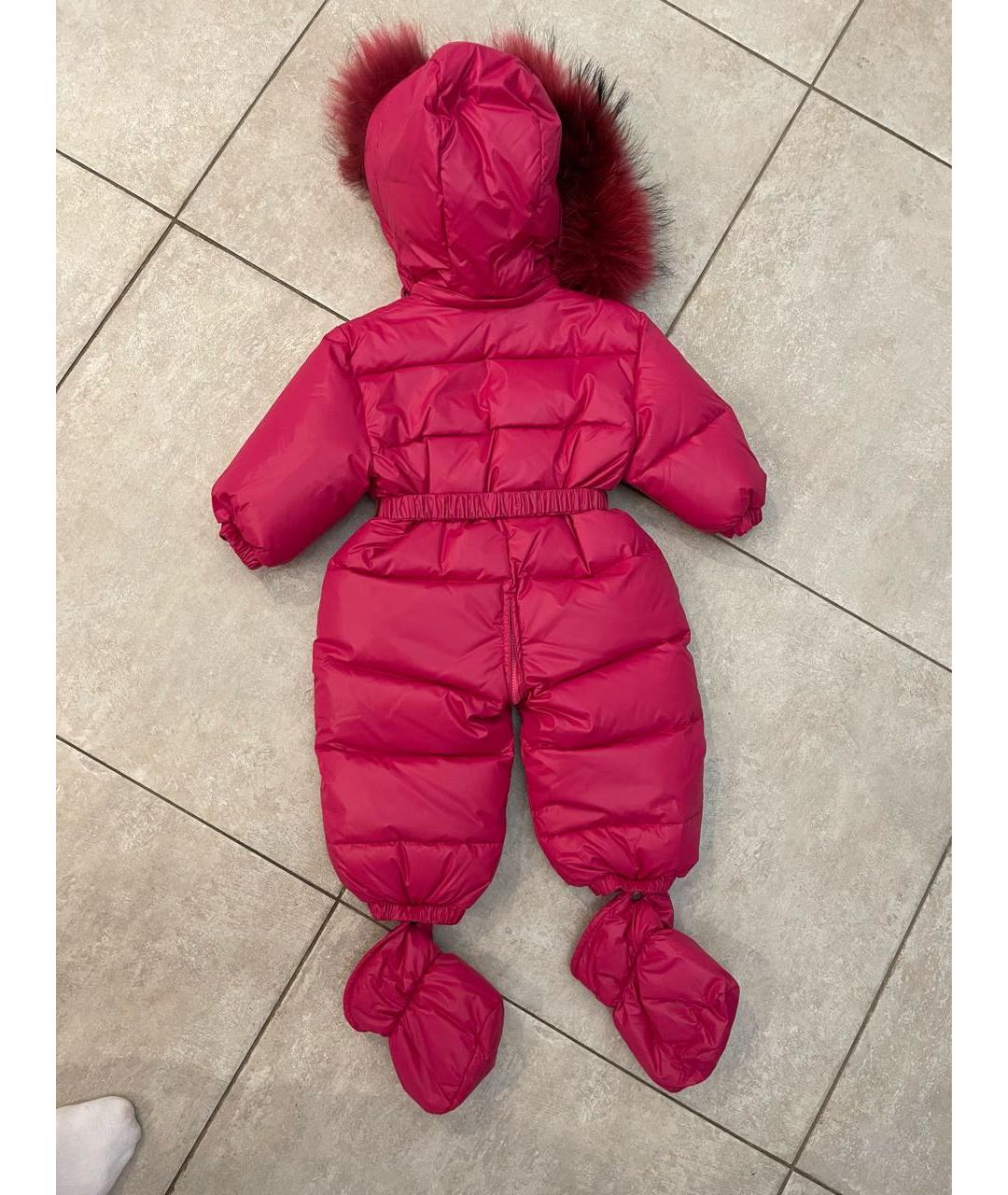 MANUDIECI Розовый комбинезон, фото 2