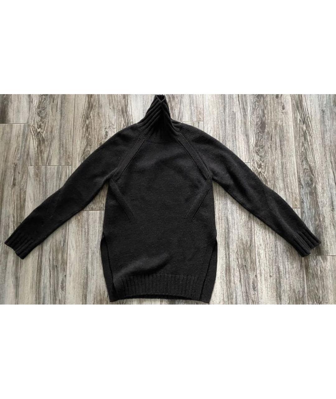 CELINE PRE-OWNED Черный шерстяной джемпер / свитер, фото 2
