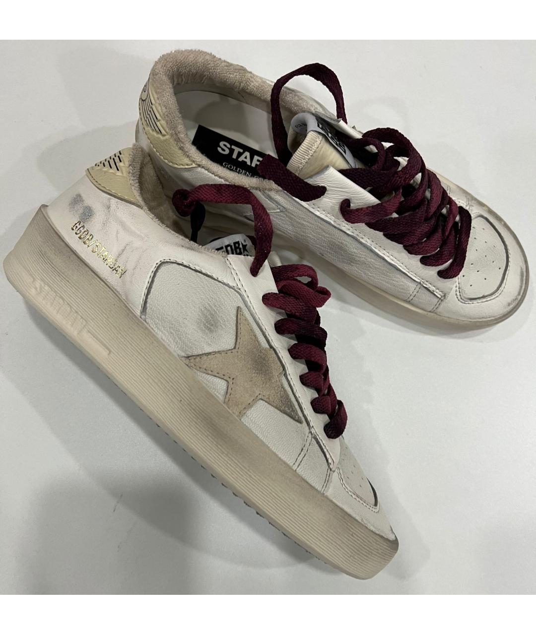 GOLDEN GOOSE DELUXE BRAND Кожаные кеды, фото 5