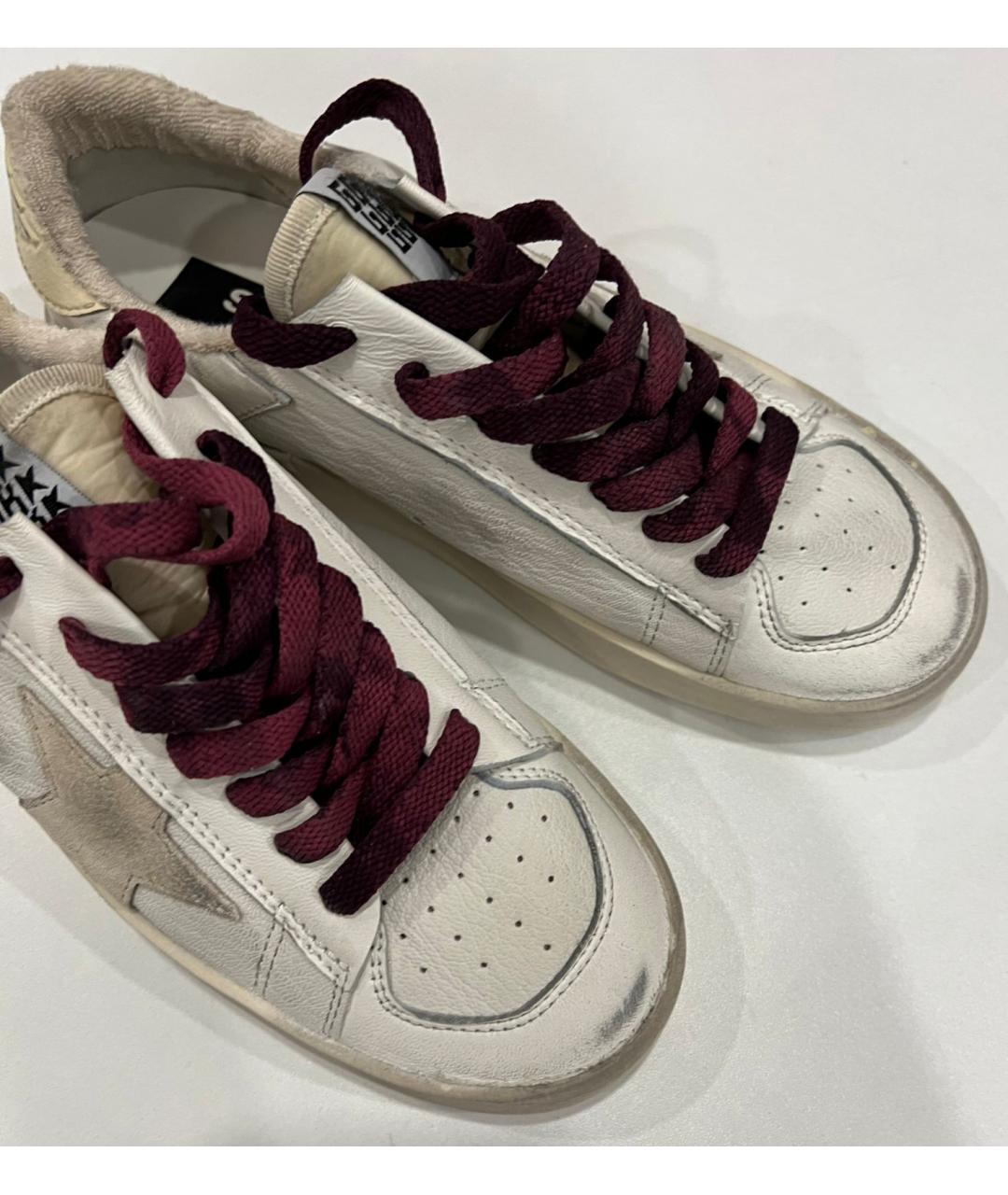GOLDEN GOOSE DELUXE BRAND Кожаные кеды, фото 2