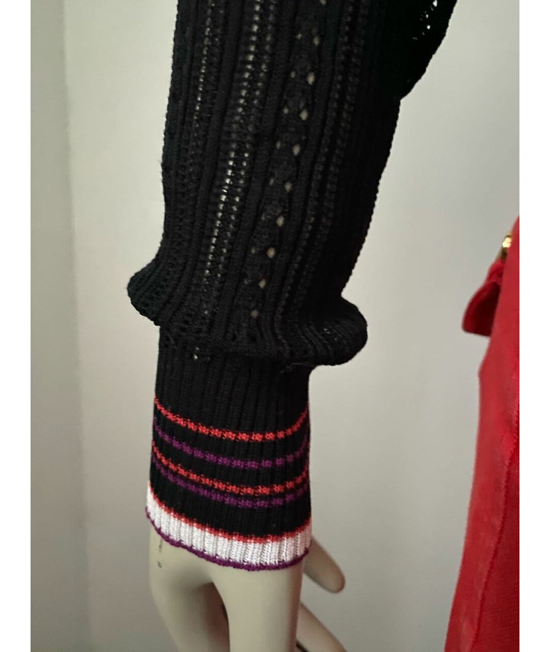 GUCCI Черный хлопковый джемпер / свитер, фото 4