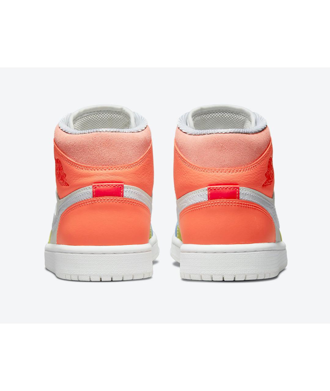 JORDAN Мульти кожаные высокие кроссовки / кеды, фото 4