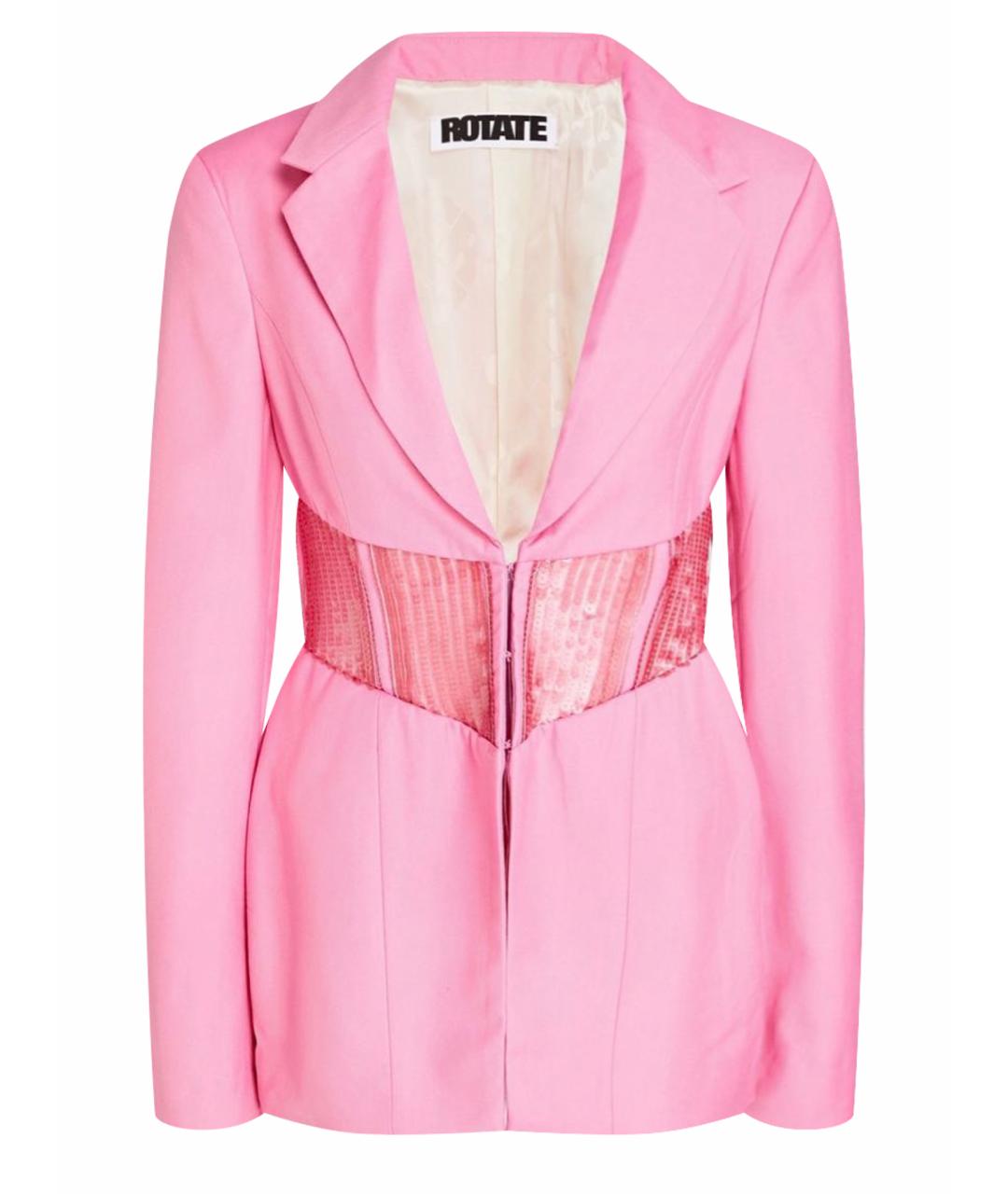 ROTATE Розовый жакет/пиджак, фото 1