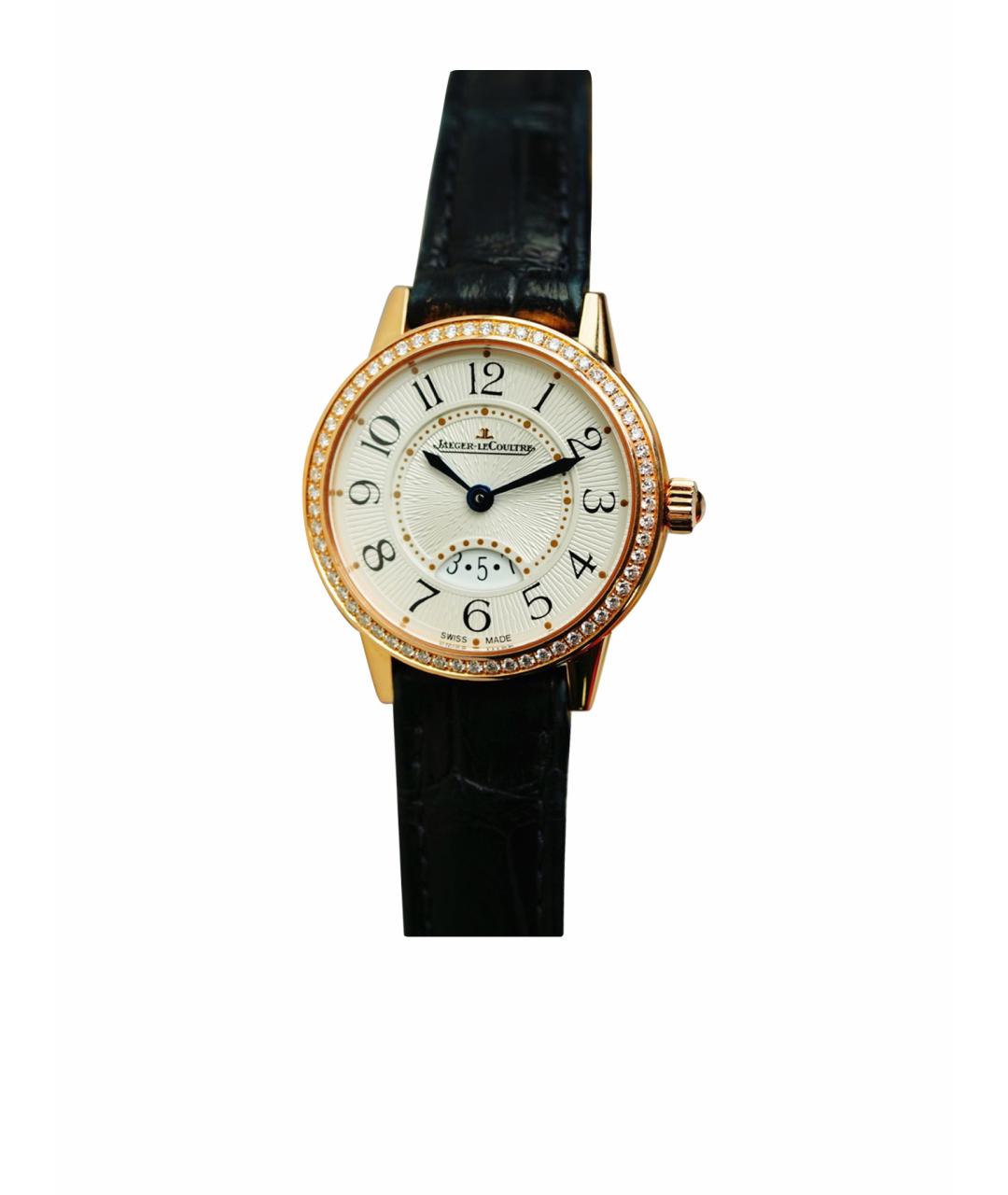 Jaeger LeCoultre Белые часы из розового золота, фото 1