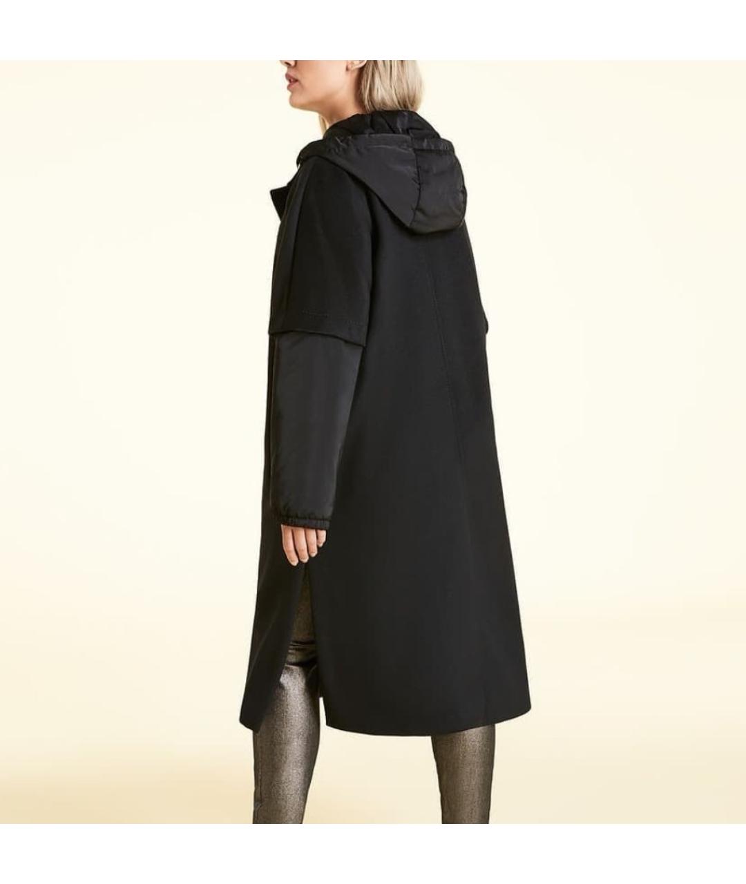 MARINA RINALDI Черное пальто, фото 9