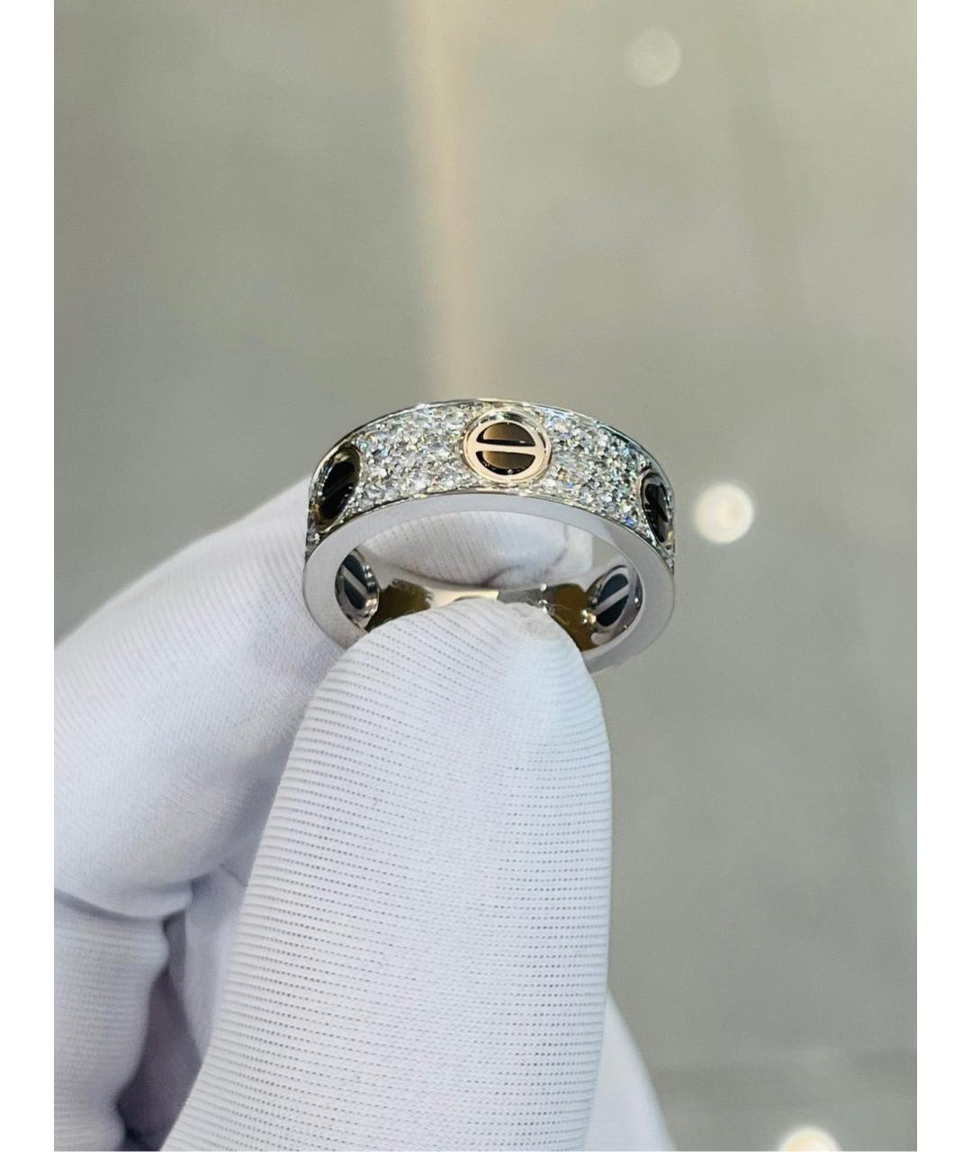 CARTIER Белое кольцо из белого золота, фото 7