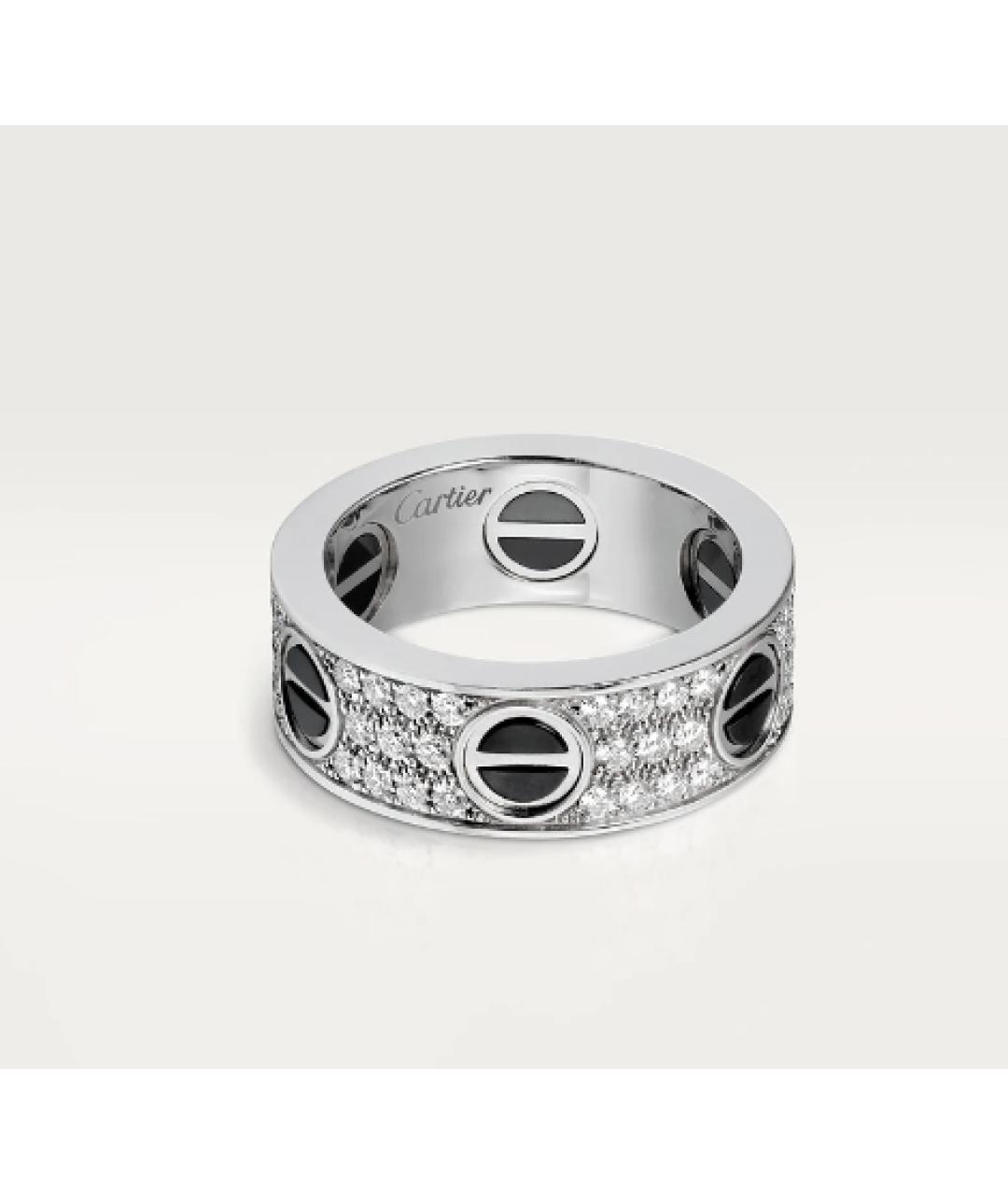 CARTIER Белое кольцо из белого золота, фото 8