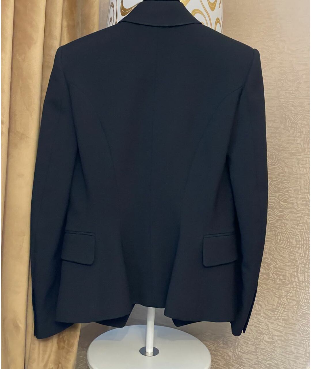 BALMAIN Черный вискозный жакет/пиджак, фото 2