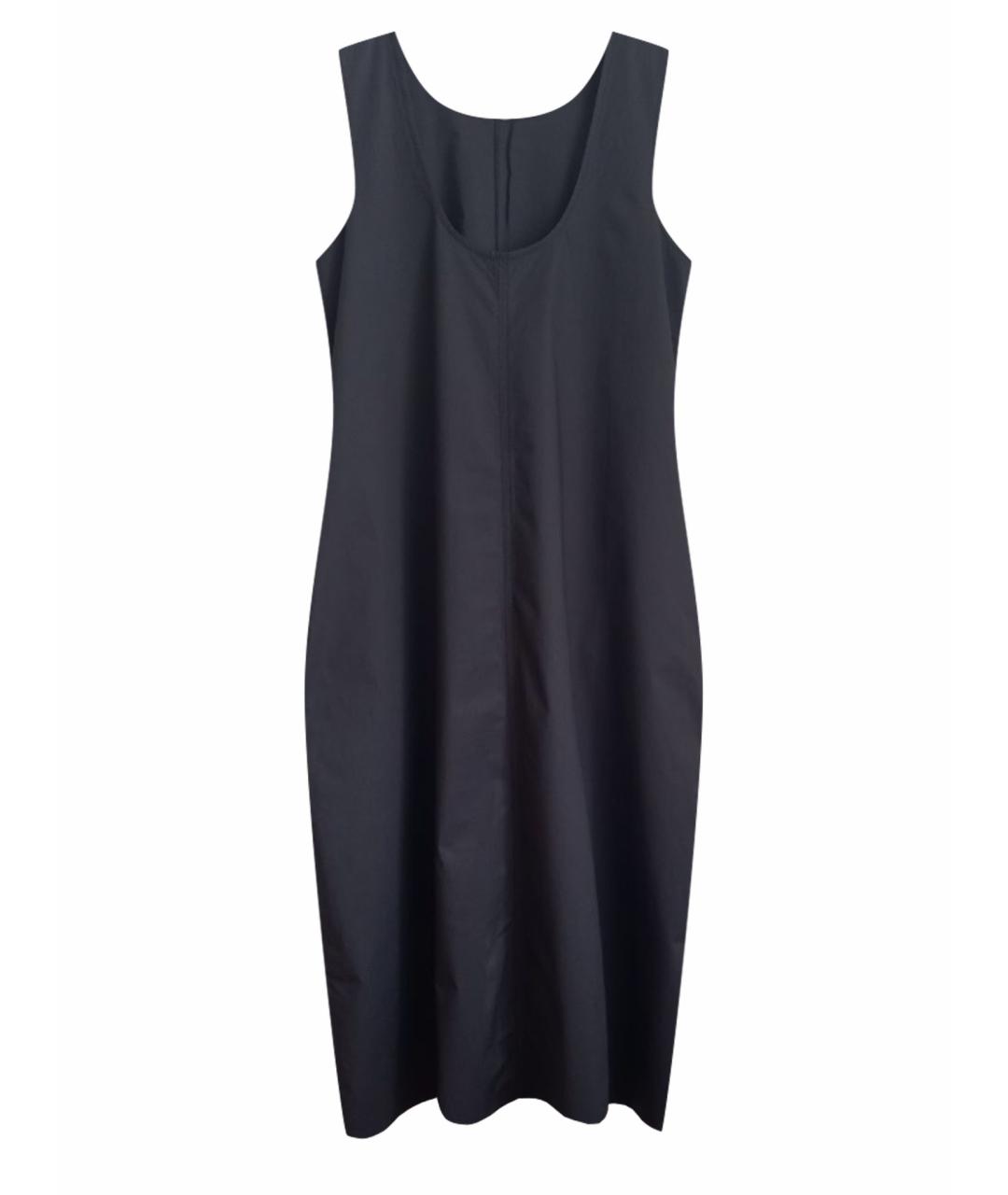 COS Антрацитовый хлопковый сарафан, фото 1