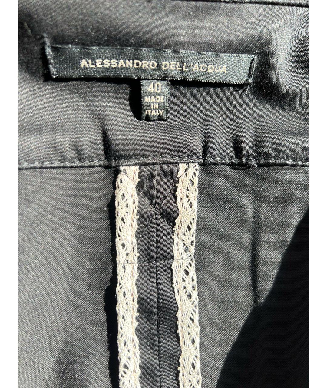 ALESSANDRO DELL'ACQUA Черная куртка, фото 4