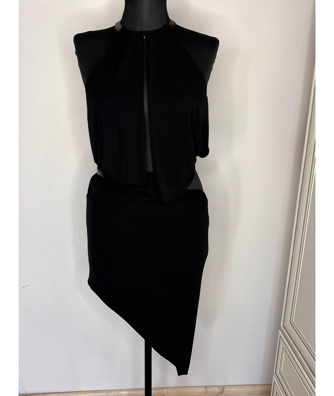 ANTHONY VACCARELLO Черное вечернее платье, фото 9