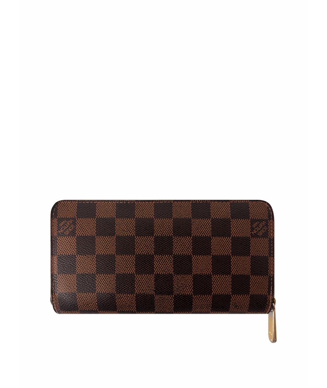 LOUIS VUITTON Коричневый кошелек, фото 1