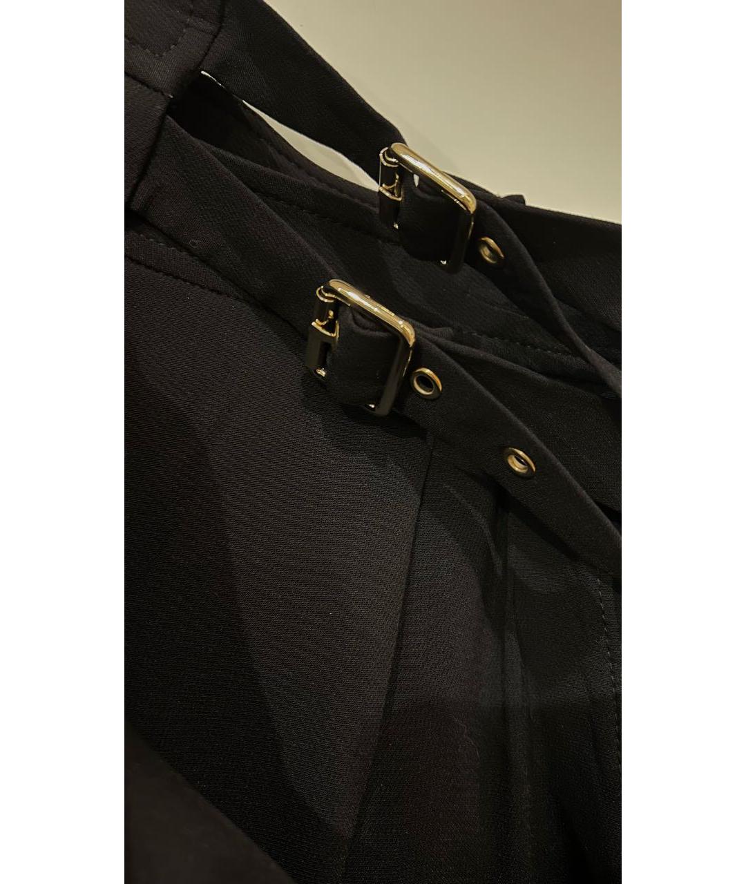 SANDRO Черные вискозные прямые брюки, фото 4