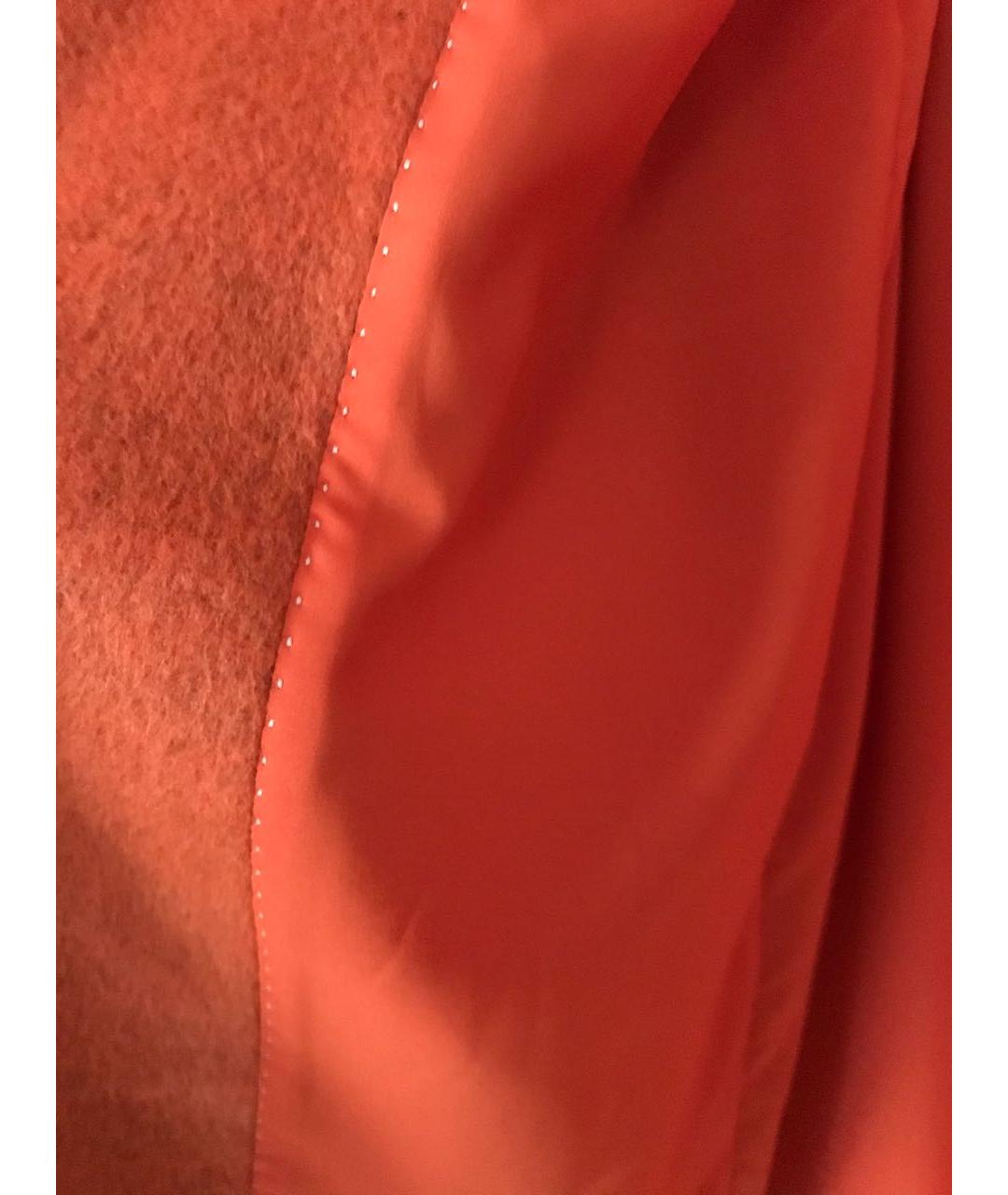 BLUGIRL Оранжевое шерстяное пальто, фото 4