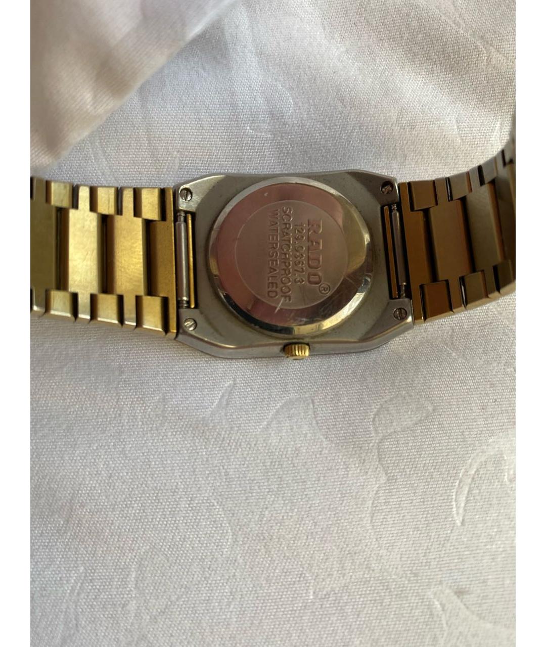 RADO Желтые часы, фото 2