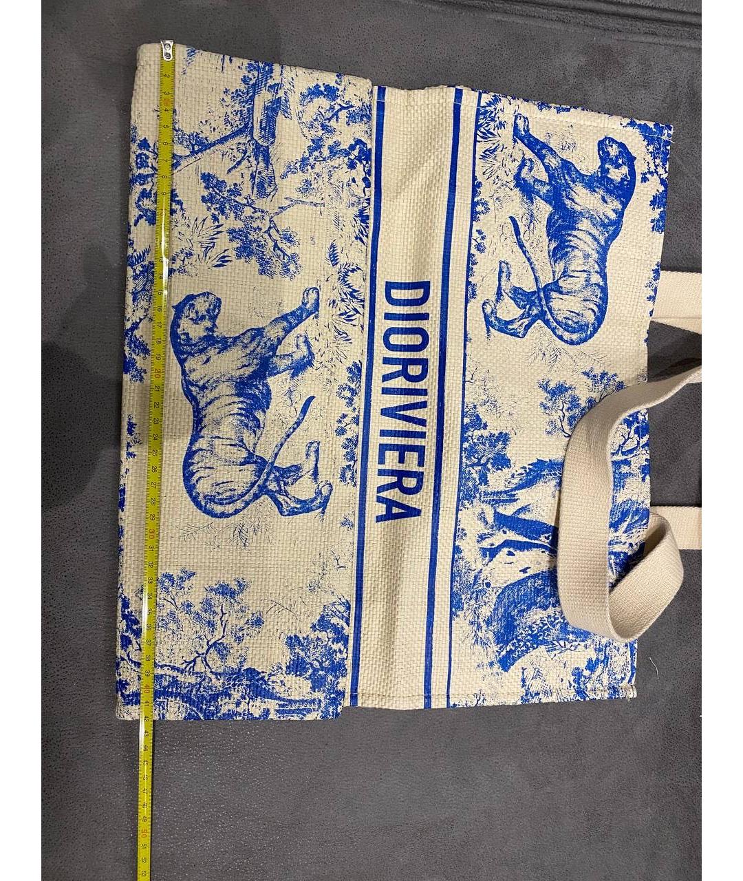 CHRISTIAN DIOR Мульти пляжная сумка, фото 6