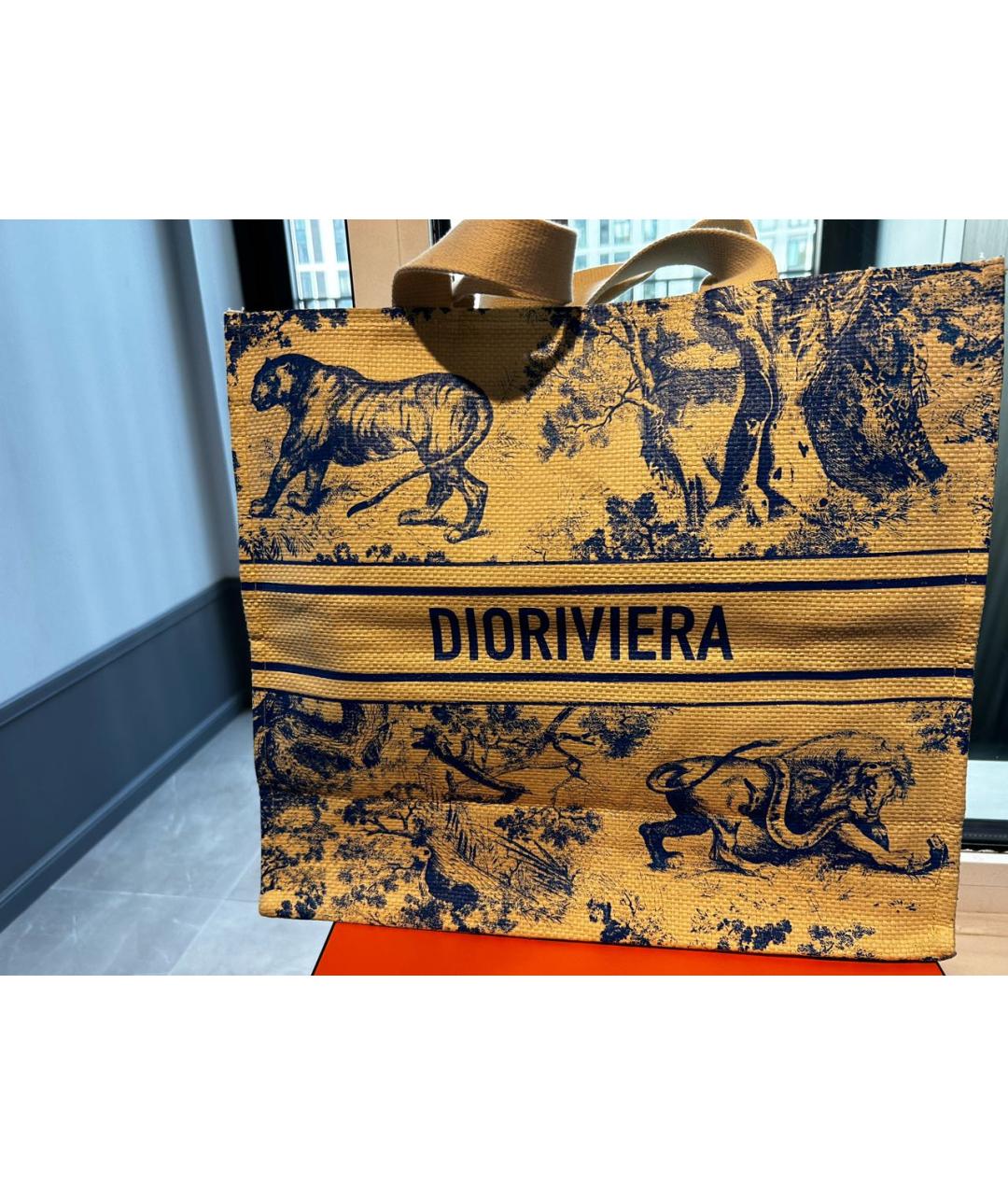 CHRISTIAN DIOR Мульти пляжная сумка, фото 4