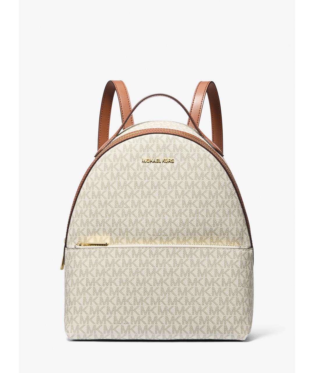 MICHAEL KORS Бежевый рюкзак из искусственной кожи, фото 1