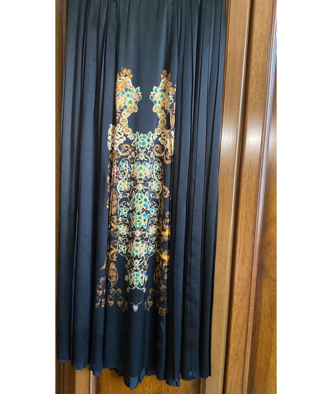 LARUSMIANI Бирюзовый шелковый костюм с юбками, фото 4