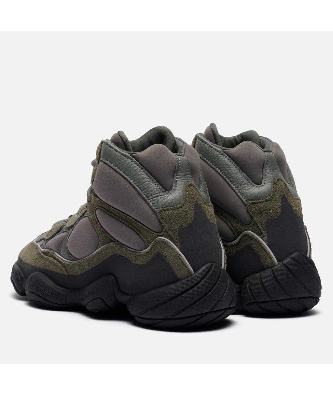 ADIDAS YEEZY Серые замшевые кроссовки, фото 3