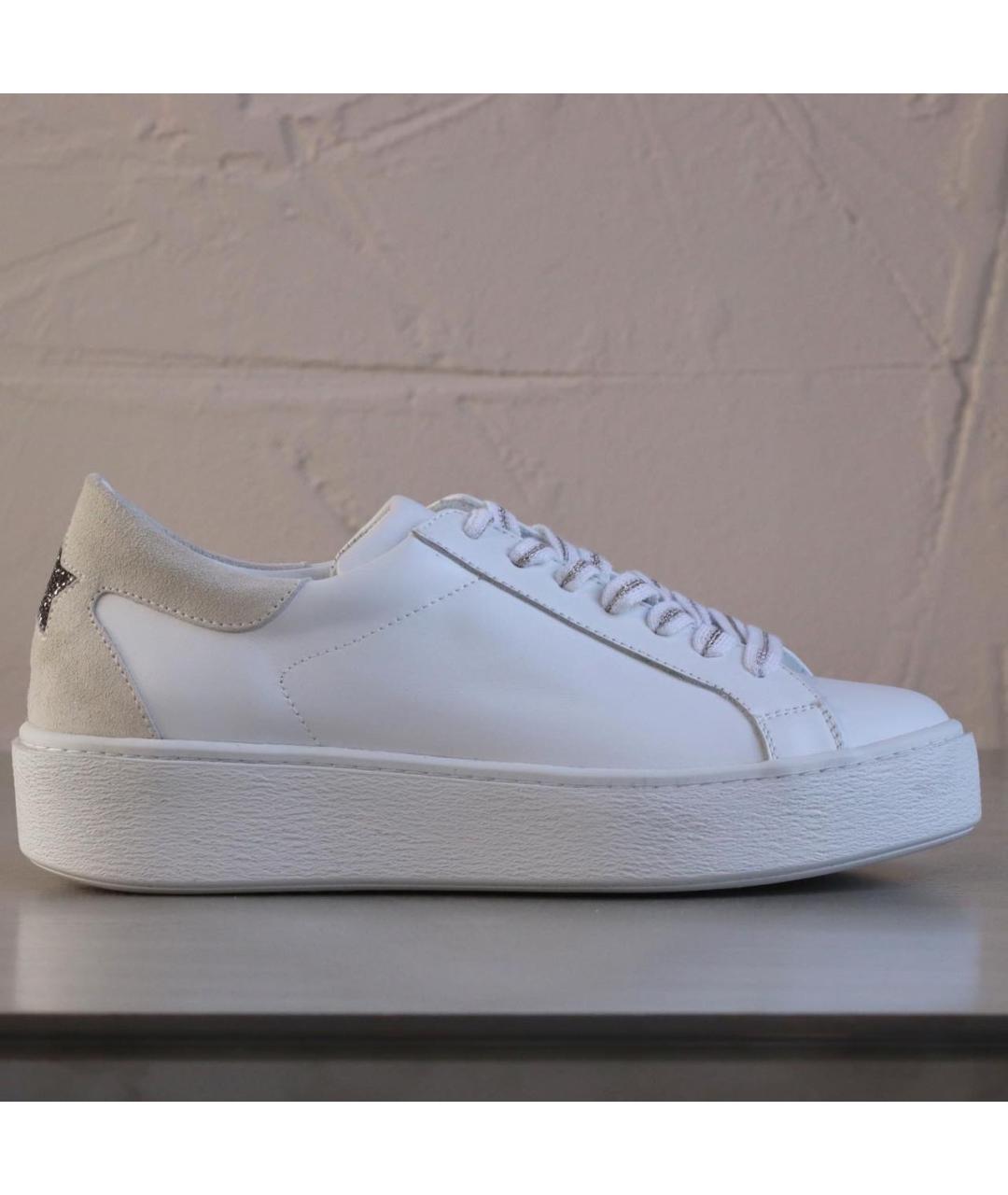 LORENA ANTONIAZZI Белые кожаные кеды, фото 6