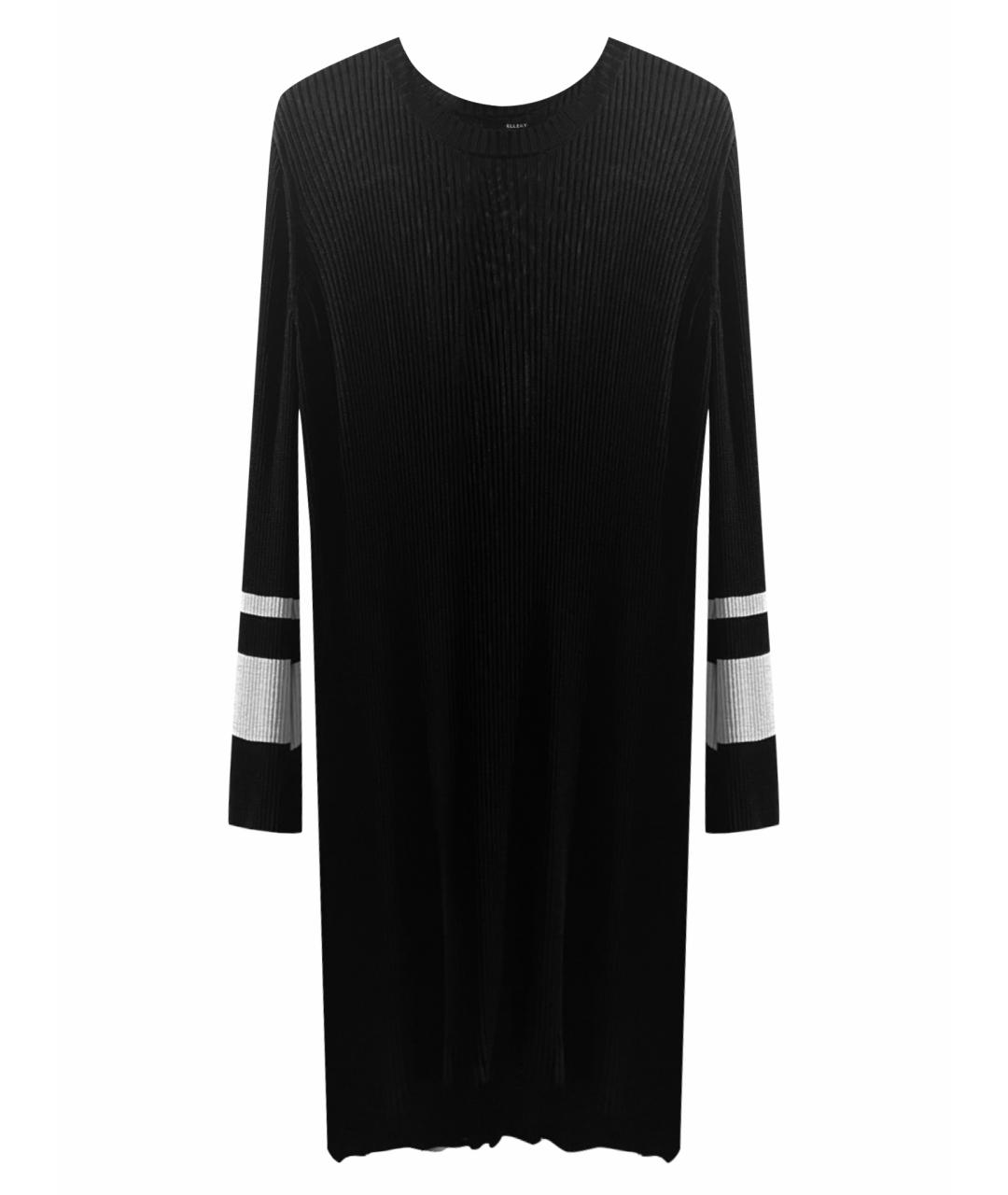 ELLERY Черное шелковое коктейльное платье, фото 1