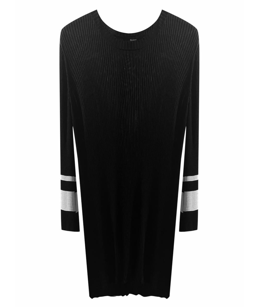 ELLERY Черное шелковое коктейльное платье, фото 6