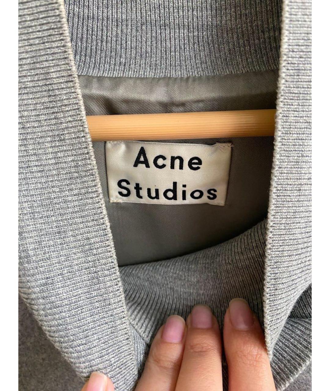 ACNE STUDIOS Шерстяное повседневное платье, фото 4