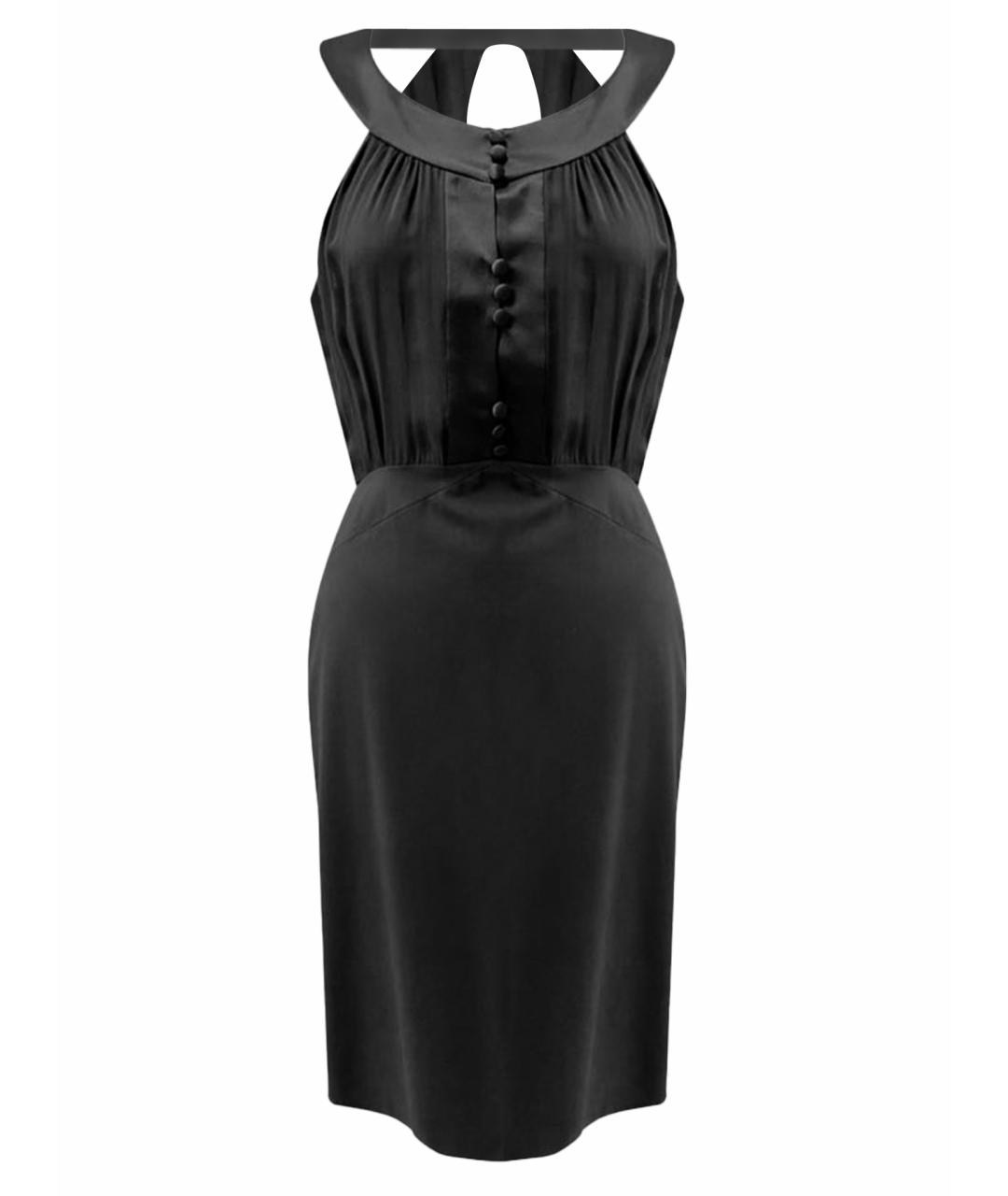 KARL LAGERFELD Черное шерстяное платье, фото 1
