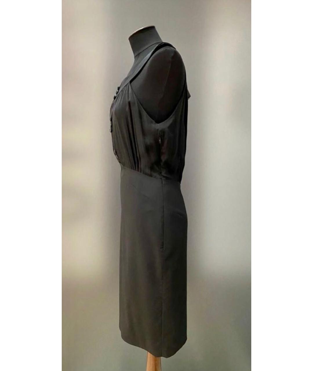 KARL LAGERFELD Черное шерстяное платье, фото 3