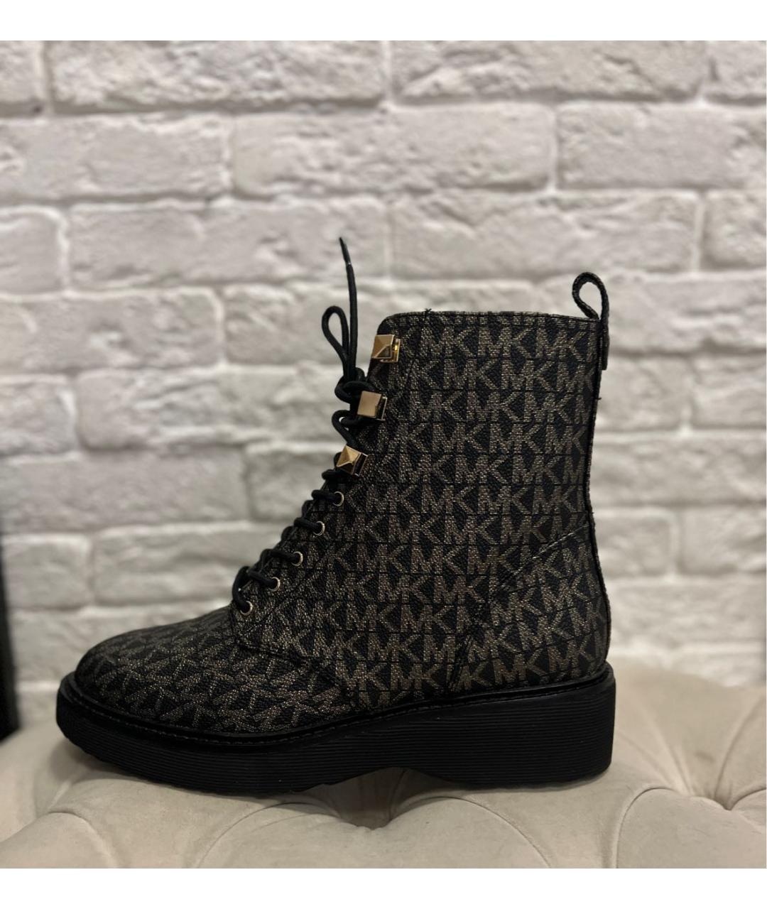 MICHAEL KORS Мульти кожаные ботинки, фото 9