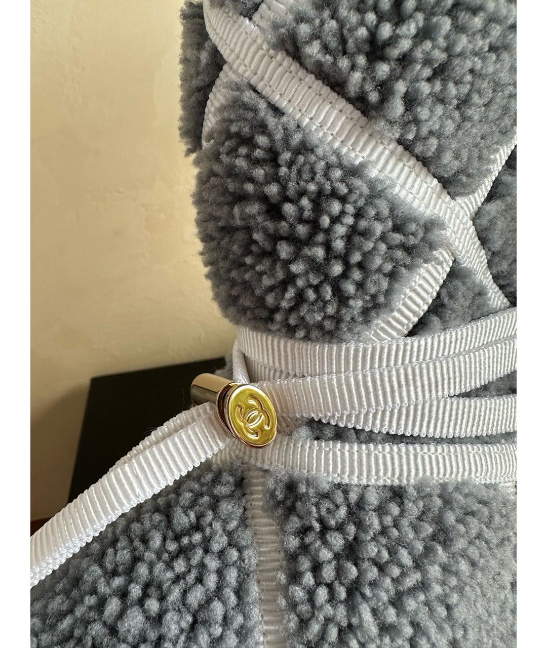 CHANEL Серые сапоги, фото 7