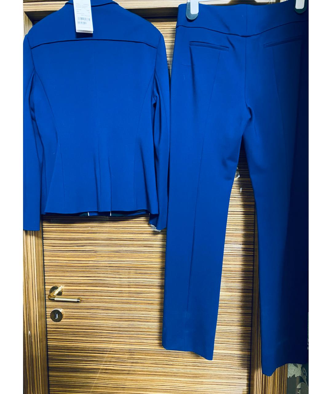 DOROTHEE SCHUMACHER Синий вискозный костюм с брюками, фото 2