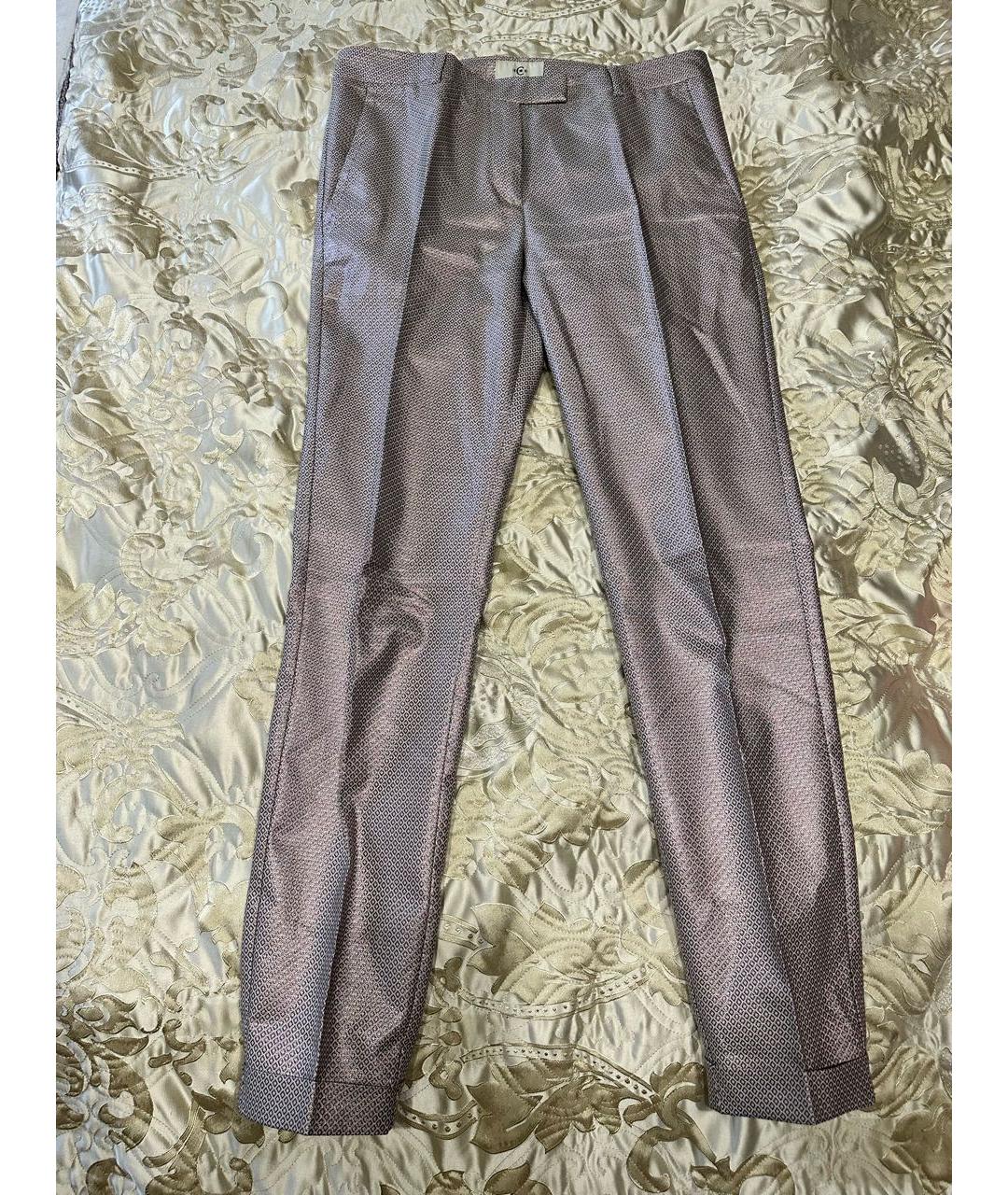 CERRUTI 1881 Полиэстеровые брюки узкие, фото 6